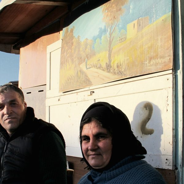 Portrait of a romanian family who lives inside the camp of Gianturco where since a month there’s a real and serious risk of forced evacuation because the private property where rise their houses was bought by a Chinese company who exercised its own property rights. Naples, March 2016.