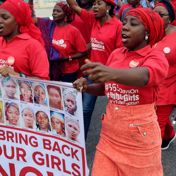 La protesta #bringbackourgirls contro Boko Haram