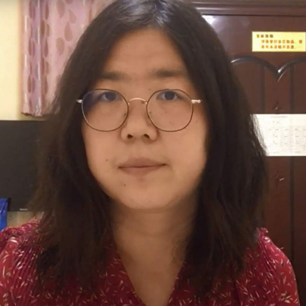 Zhang Zhan, giornalista e attivista cinese.