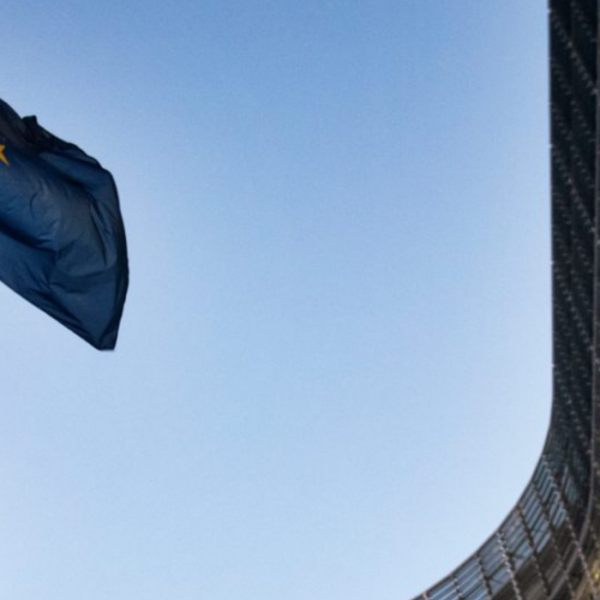 bandiere europee che sventolano